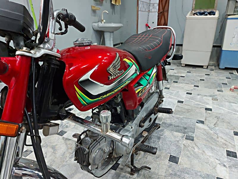 Honda CD70 2022 Model Letter 2