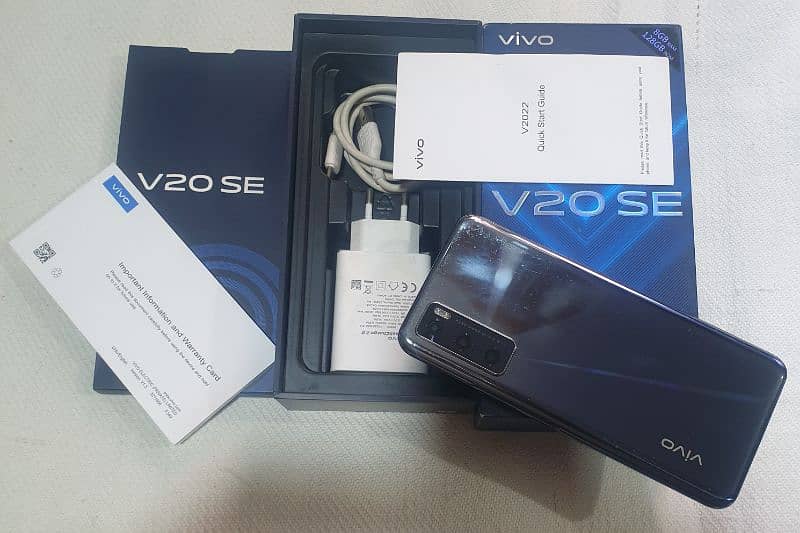 vivo v20 se 8/128 Gb full boxx 2