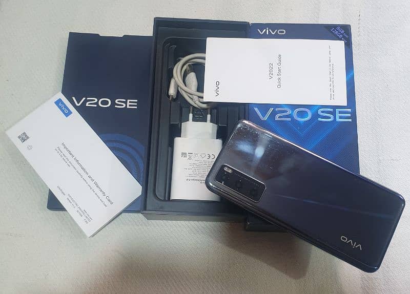 vivo v20 se 8/128 Gb full boxx 3