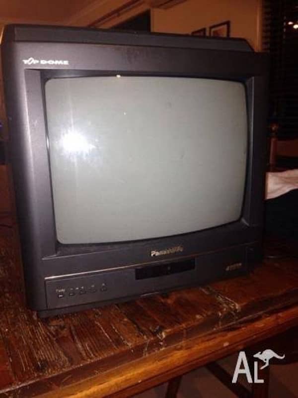 Panasonic Top Dome 14" working TV & Remote 4