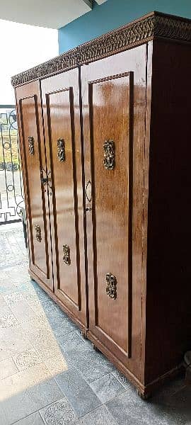 wardrobes almari 2 in 1 deco paint solid wooden almarhi 03224342554 1