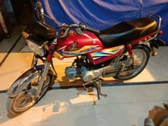 Honda CD 70 2020 ki 08 month ki bike aurgent sale