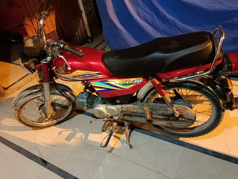 Honda CD 70 2020 ki 08 month ki bike aurgent sale 4