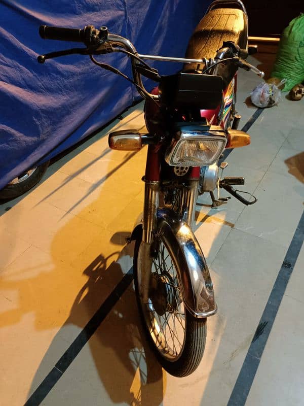 Honda CD 70 2020 ki 08 month ki bike aurgent sale 5