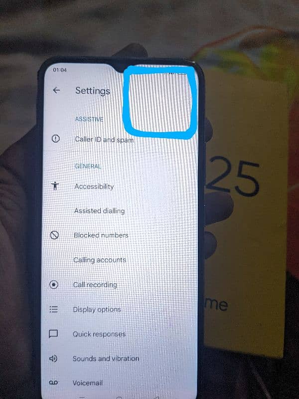 Realme C25 10/8 condition box hai 4GB Ram 128 GB storage 6