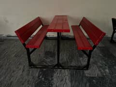 Canteen table bench for sell