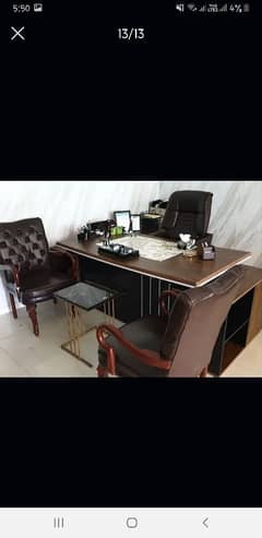 office tables  chair  Extive table and chair