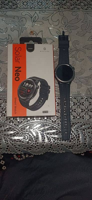 Haylou smart watch solar neo use just 2 month condition 10/10 1