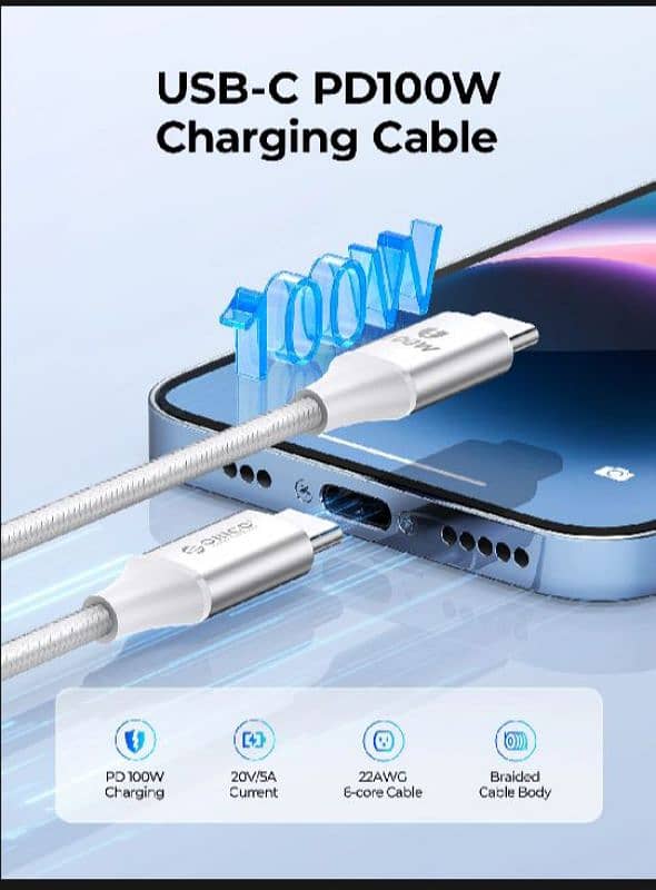 ORICO PREMIUM 100W PD CHARGING CABLE 1