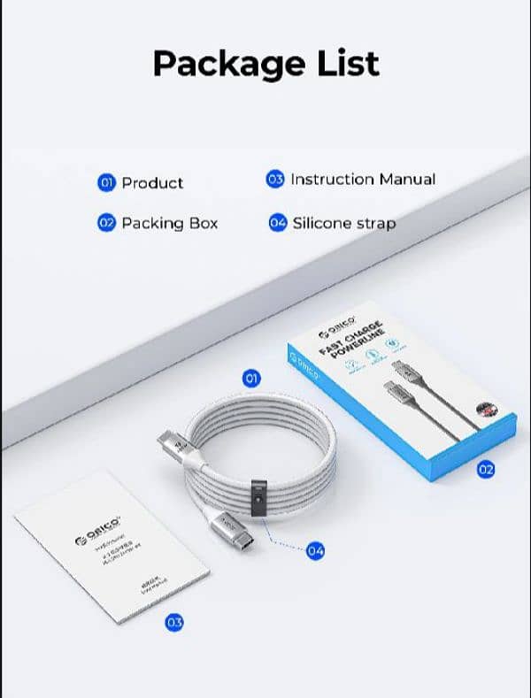 ORICO PREMIUM 100W PD CHARGING CABLE 7