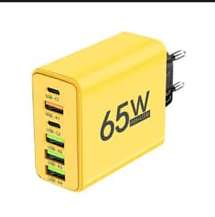 65W FAST PREMIUM CHARGER WITH PD PORTS