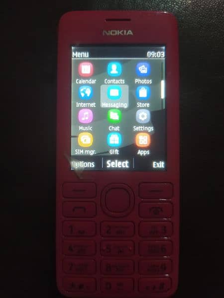 NOKIA 206 DUEL SIM ORIGINAL CASSING REFURBISHED NHI HY ORIGINAL HY 3