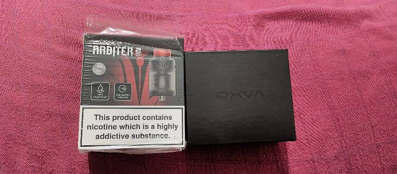 Oxva Arbiter 2 / RTA Tank / Vape Atomizer / Top Airflow / Leak Proof 0