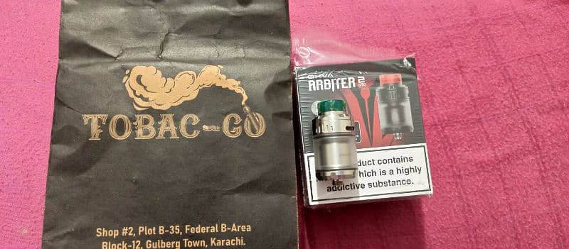 Oxva Arbiter 2 / RTA Tank / Vape Atomizer / Top Airflow / Leak Proof 5