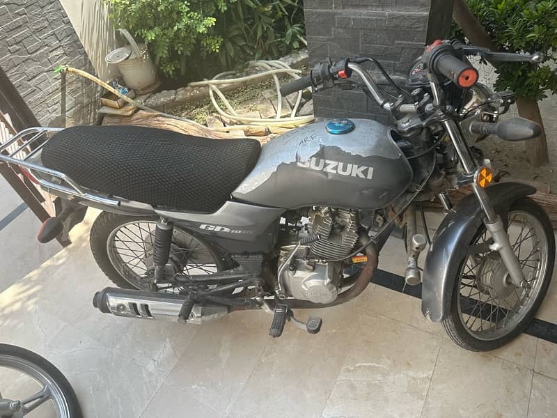 Suzuki gd 110 CBU unit the comfort at the best . 6