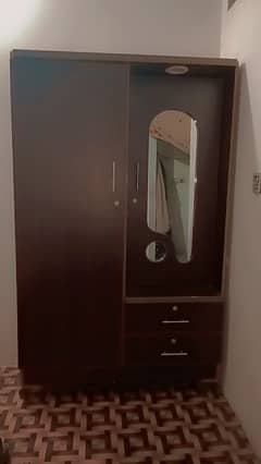 Sale 2 in 1 Cupboard mirror plus cupboard use just 3 month