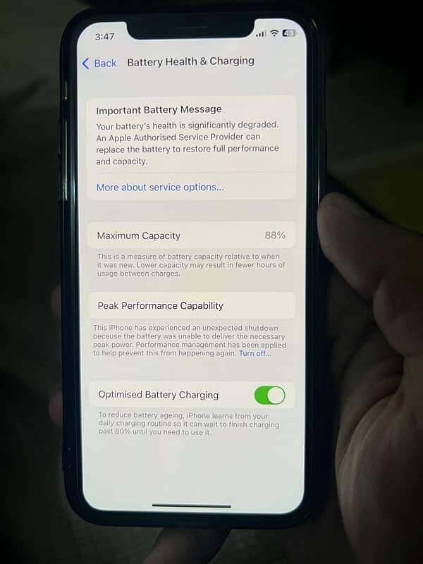 Iphone X PTA APPROVED 64GB 5