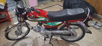 Honda CD 70cc Red color