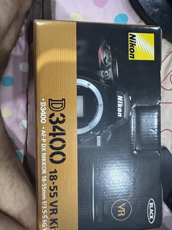 nikon d3400 mint condition 10/10 11