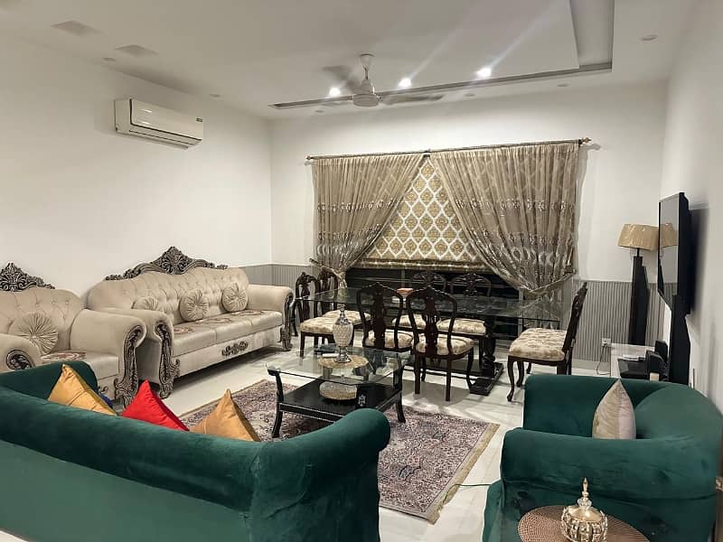 Kanal new 3bed tile floor upper portion in wapda town 4