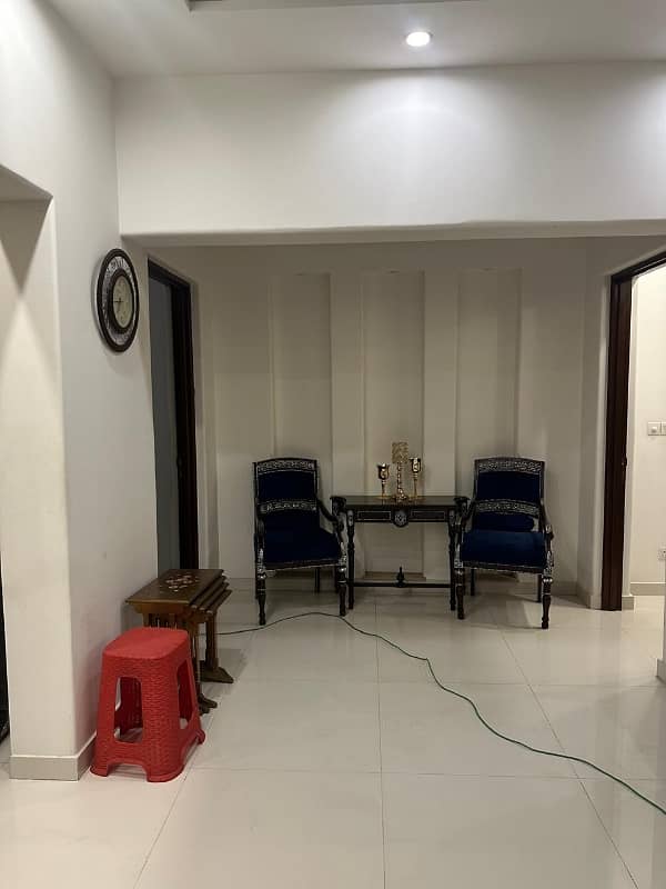 Kanal new 3bed tile floor upper portion in wapda town 5