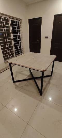 Workstation for Sale - Square Table- 3.5x3.5