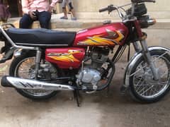 Honda CG 125 2021 Karachi nmbr full genuine