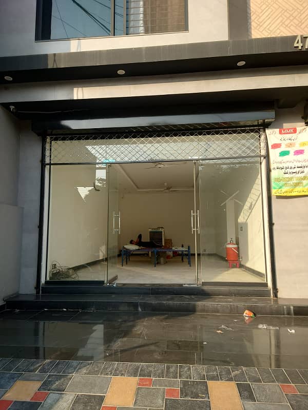 5 Marla Commercial Shop Available for Rent in Johar Town 1