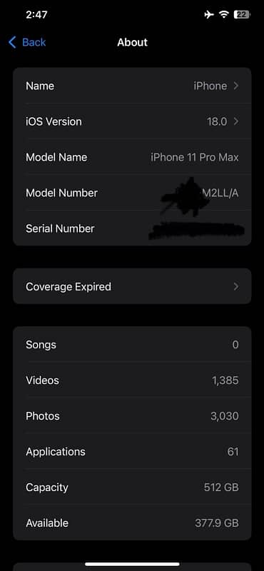 iPhone 11 Pro Max 512Gb 5