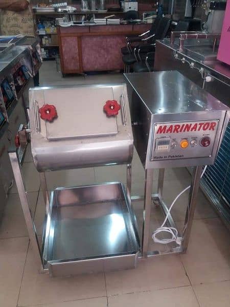 Dough Mixer Balnder pizza Prrp tabal Cottan Candy breading tabal Fryer 7