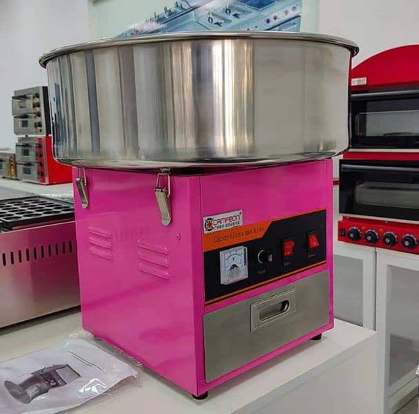 Cotton Candy Machine Used New /Slush/ Pizza Deck Oven/ hot plate grill 0