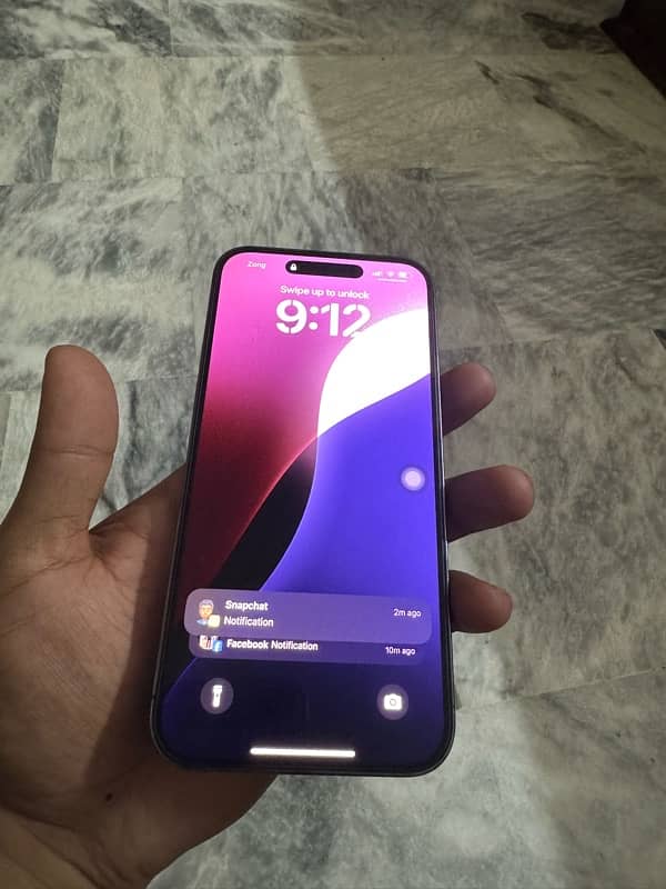 Iphone 14 pro max 128gb pta approved 1