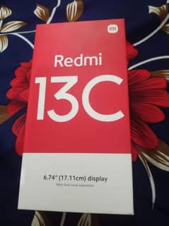 Redmi 13C full new condition with official warranty