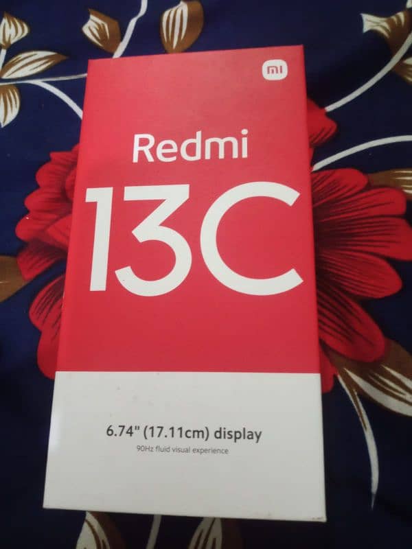 Redmi 13C full new condition with official warranty 0