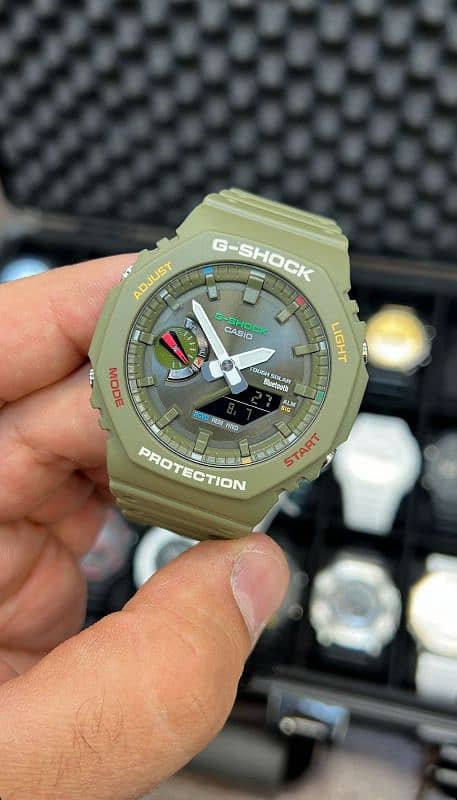 Casio Analogue Digital Watch / Casio G-Shock  / Casio GBD-200 SQUAD 6