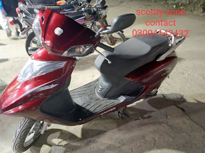 united 100cc scooties 49cc japanese scooties contact at 03004142432 7