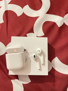 2nd generation AirPods-  used in only 1 day. Still in warranty