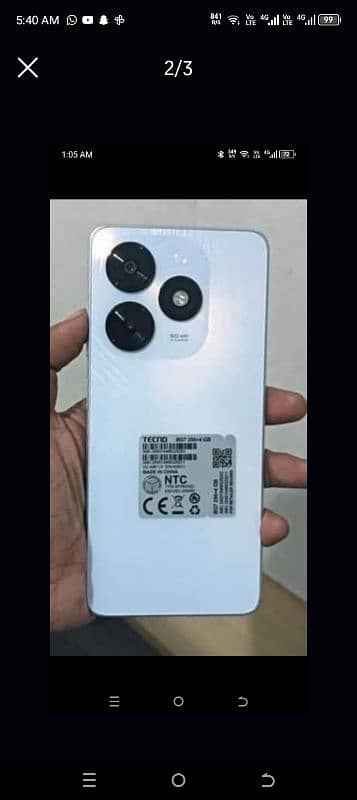 tecno spark 20c 2024 new model 3month used 8 128 gb 6