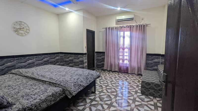 Furnished flat available for rent in G-15 5