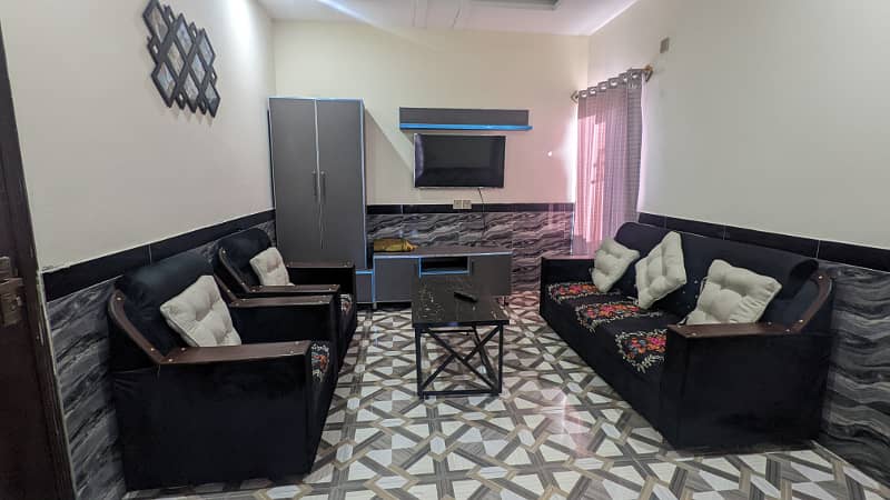 Furnished flat available for rent in G-15 14