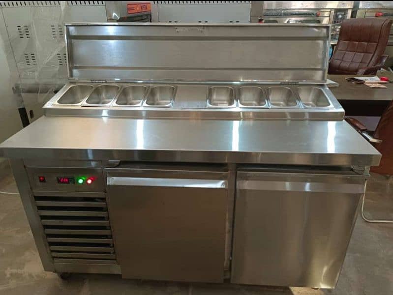 Dough Machine Used New Coffee Machine Pizza Oven Fryer perp tabal Gril 6