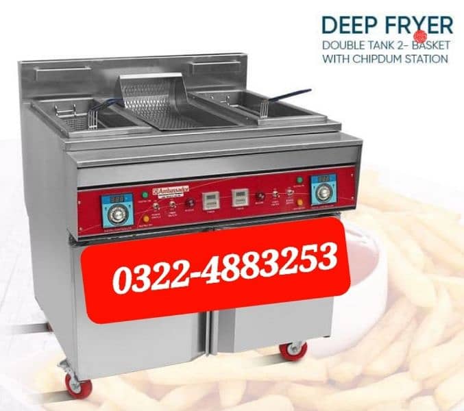 Dough Machine Used New Coffee Machine Pizza Oven Fryer perp tabal Gril 8