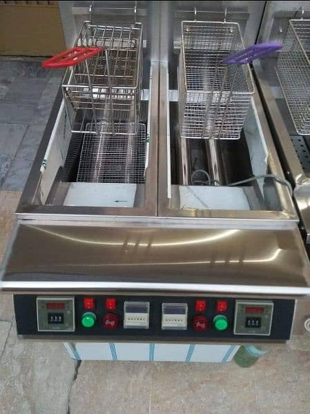 Dough Machine Used New Coffee Machine Pizza Oven Fryer perp tabal Gril 12