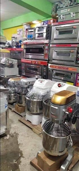 Dough Machine Used New Coffee Machine Pizza Oven Fryer perp tabal Gril 16