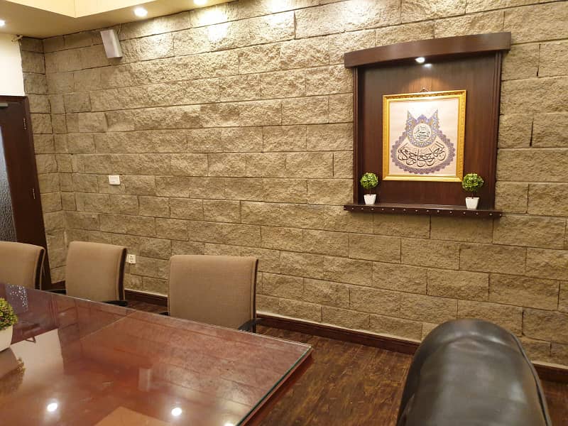 NEAR 2 TALWAR VIP LAVISH FURNISHED OFFICE FOR RENT WITH EXCITIVE CHAMBER MEETING ROOM CUBICLE WORK STATION AC LCD RENT ALMOST FINAL NOTE 1 MONTH COMMISSION RENT SERVICES CHARGES MUST 21