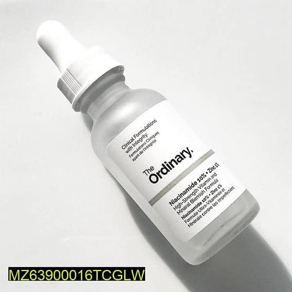 •  The Ordinary Niacinamide •  10% + Zinc 1% Serum •  Quantity 30ml 0