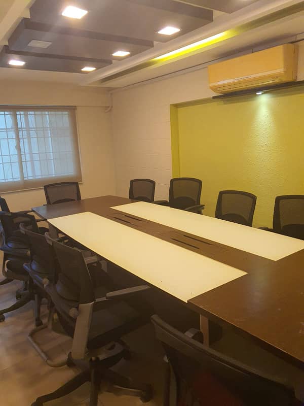 PHASE 6 BUKHARI COMMERCIAL VIP LAVISH FURNISHED OFFICE FOR RENT 24 &7 TIME 11