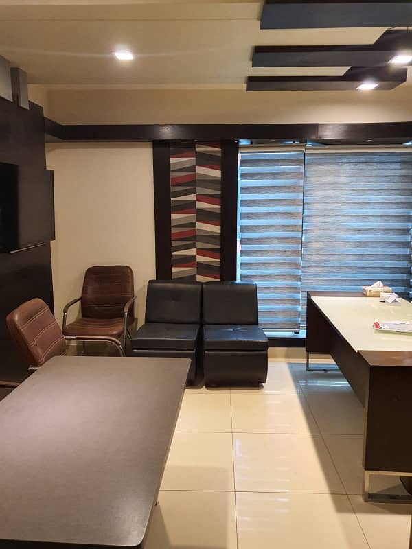 PHASE 6 BUKHARI COMMERCIAL VIP LAVISH FURNISHED OFFICE FOR RENT 24 &7 TIME 23