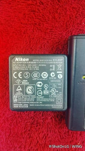 Sony and Nikon camera battery charger original total working 7