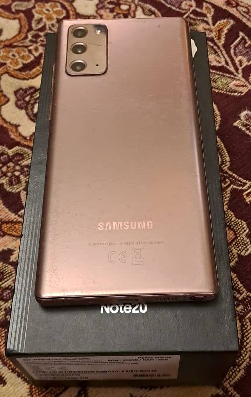 Samsung Galaxy Note 20 | PTA approved | 256/8GB 3